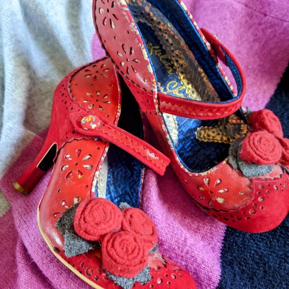 Irregular Choice Rose Buds Heels Size 40 - Picture 2 of 7
